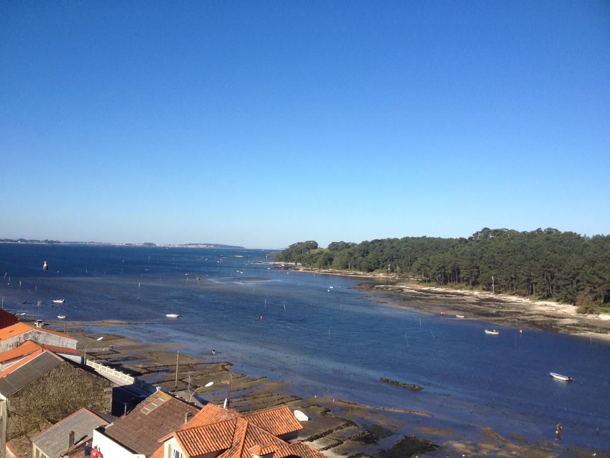 Apartamento Apto. con terraza y vistas al mar Vilagarcía de Arousa Exterior foto