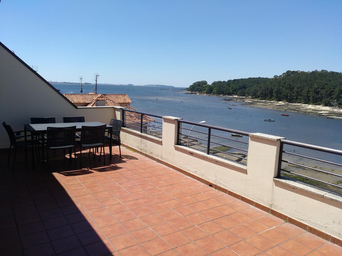 Apartamento Apto. con terraza y vistas al mar Vilagarcía de Arousa Exterior foto